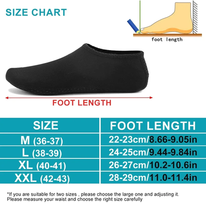 AquaGrip Barefoot Beach Shoes, Unisex Non-Slip