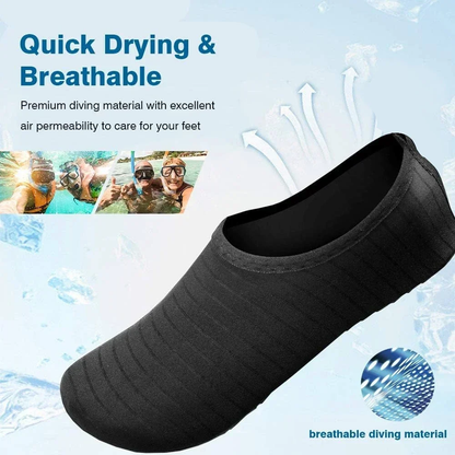 AquaGrip Barefoot Beach Shoes, Unisex Non-Slip