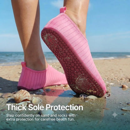 AquaGrip Barefoot Beach Shoes, Unisex Non-Slip